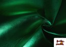 Venta online de Tela de Foam con Espuma de Colores Metalizada color Verde