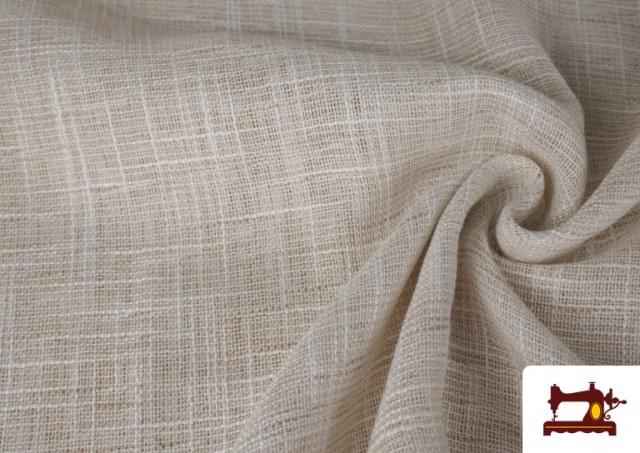 Venta online de Tela para Cortinas Simil Lino color Beige