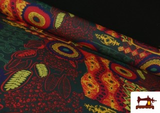 Tela Stretch estampado Africano