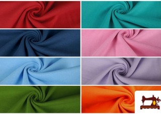 Tela de Puño Canalé en varios Colores