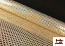 Tela de Lentejuelas Holograma Rombos Brillantes