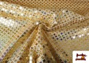Venta de Tela de Lentejuelas Holograma Rombos Brillantes