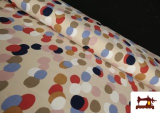 Tela de Viscosa Topos