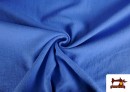 Comprar Tela de Lino Lavado a la Piedra 100% Ramio (14 colores) color Azul