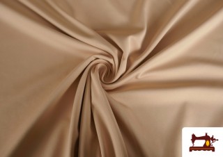 Tela de Licra ideal Mallas de Patinaje Color Piel / Color Negro Acabado Mate color Beige