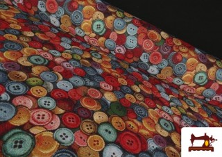Comprar Tela de Gobelino Tejido de Botones