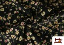 Comprar online Tela de Crepe Estampado Floral