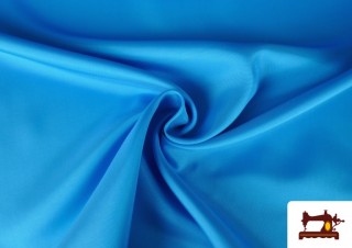 Tela de Forro de Rayón de Colores Ancho 70cm - Pieza de 50 Metros color Azul turquesa Tela de Forro de Rayón de Colores Ancho 70cm - Pieza de 50 Metros color Azul turquesa