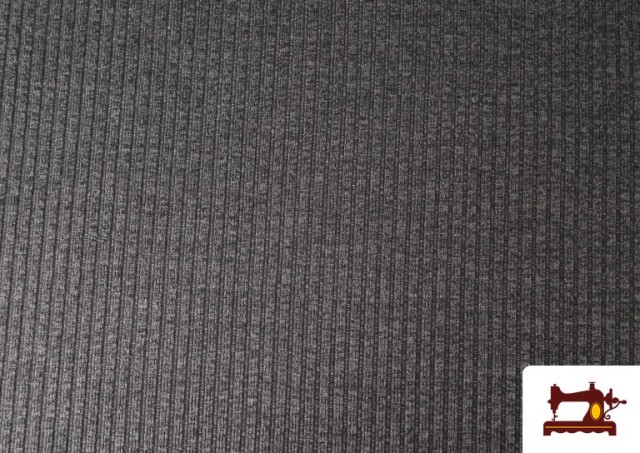 Comprar online Tela de Punto para Jersey con Viscosa color Gris oscuro