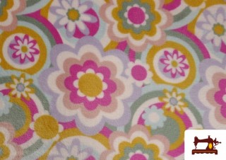 Comprar Tela de Coralina Polar Suave Flores Comprar Tela de Coralina Polar Suave Flores