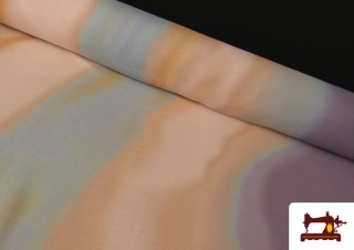 Tul Elástico Estampado Multicolor