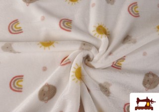 Comprar online Tela de Coralina Polar Suave Arcoíris Comprar online Tela de Coralina Polar Suave Arcoíris