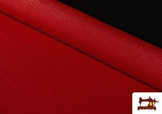 Comprar Tela de Decoración de Navidad Hilo Dorado Brillante Ancho 280cm color Rojo