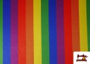 Venta de Tela de Punto de Lycra Estampado Bandera Gay Arcoíris