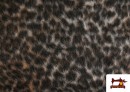 Comprar Tela de Punto de Pelo Animal Print Leopardo