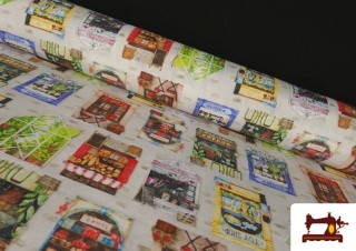 Tela de Loneta Aparadores de Tiendas