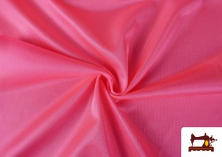 Tela de Rasete Flúor Rosa Ancho 40cm - Pieza de 25 Metros