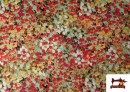 Comprar Tela de Punto Viscosa Estampada Floral