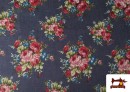 Comprar Tela Tejana Con Flores