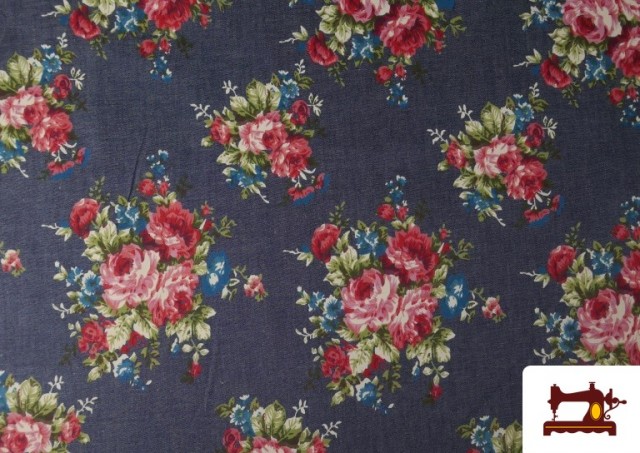 Comprar Tela Tejana Con Flores