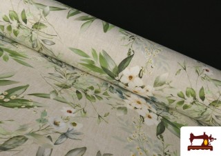 Comprar Tela de Tapicería Repelente al Agua Estampado Floral