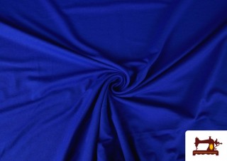 Comprar Tela de Punto Viscosa Liso de Colores color Azulón