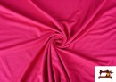 Venta online de Tela de Punto Viscosa Liso de Colores color Fucsia