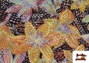 Comprar online Tela de Punto Viscosa Estampada Floral