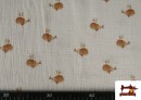 Venta de Tela de Muselina Ballenas Infantil