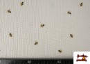 Comprar online Tela de Muselina Abejas Infantil