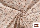 Venta online de Tela de Punto de Camiseta Floral Animal Print