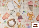 Venta de Tela de Loneta Repostería Cocina