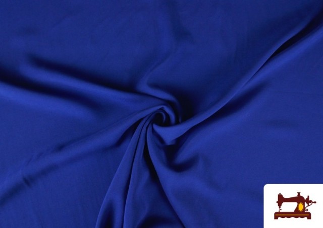 Comprar Tela de Viscosa de Bambú Natural de Colores color Azulón