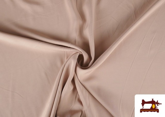 Comprar online Tela de Viscosa de Bambú Natural de Colores color Beige