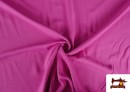 Tela de Viscosa de Bambú Natural de Colores color Fucsia