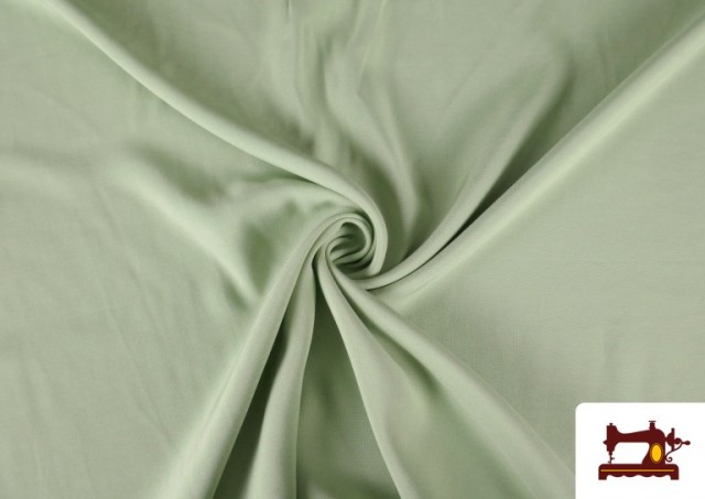 Comprar Tela de Viscosa de Bambú Natural de Colores color Verde mar