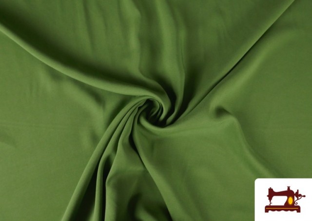 Venta de Tela de Viscosa de Bambú Natural de Colores color Verde botella