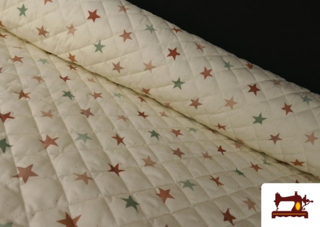 Comprar Tela Acolchada de Algodón Estrellas