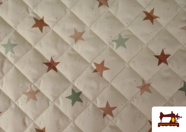 Venta de Tela Acolchada de Algodón Estrellas