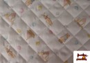 Venta de Tela Acolchada infantil de Pique de Algodón Estampado de Bebé