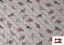 Comprar Tela Acolchada de Algodón Dinosaurios