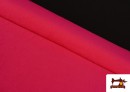 Venta de Tela Arrugada Para Vestuario de Verano Colores Lisos color Fucsia