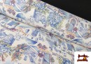 Tela de Gobelino Estampado Grecia