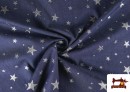 Comprar online Tela Tejana Vaquera con Estrellas de Purpurina