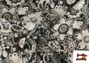 Venta online de Tela de Gasa Con Estampado Floral