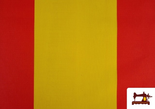 Venta de Tela de la Bandera de España Ancho 40 cm - Pieza 50 metros