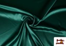 Venta de Tela de Crepe Satén Raso Con Elastán de Colores color Verde Petróleo