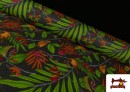 Comprar Tela de Loneta Antimanchas Tropical Pájaros 140cm