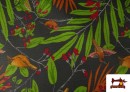 Venta de Tela de Loneta Antimanchas Tropical Pájaros 140cm