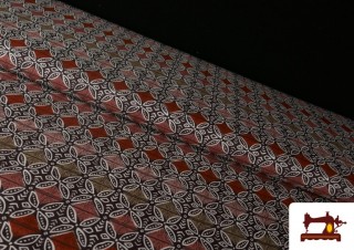 Tela de Algodón Estampado Estilo Africano